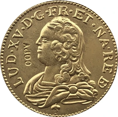 1738 Franciaország érmék MÁSOLÁS 23 MM