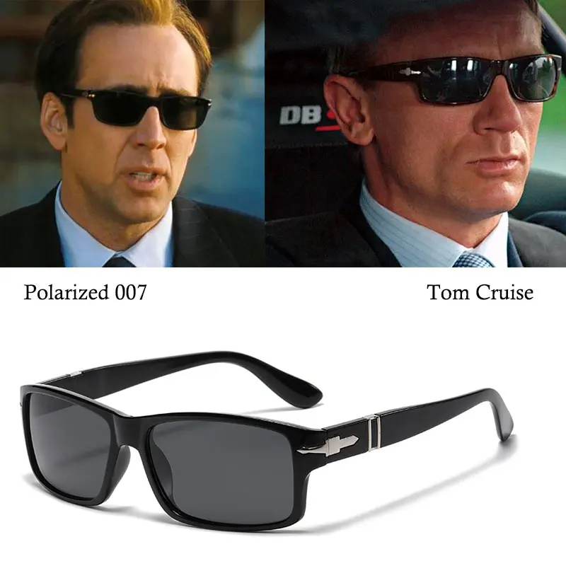 2021 divat james bond, a 007-es vintage stílusú polarizált ember vezetés klasszikus vintage napszemüveg napszemüvegek UV400