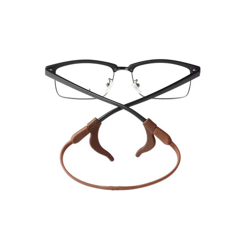 Divat Szemüveg Anti-Slip Kötél Fül Horgok Fülvédő Szemüveg Lábak Csúszásmentes Kötél Rugalmas Szemüveg Tartozékok Fül Támogatás