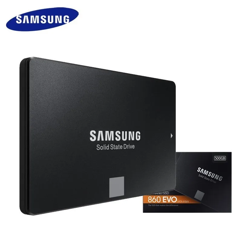 SAMSUNG SSD 860 EVO 250GB 500GB Belső ssd Merevlemez HDD Merevlemez, SATA3 2,5 hüvelykes Laptop, Asztali PC MLC disco duro 250 GB