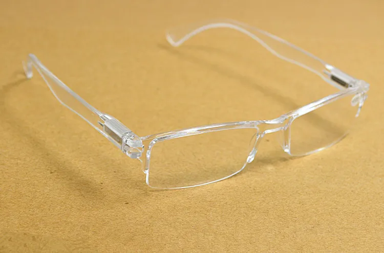 Tavaszi lábát strachable új divat, plexi üveg átlátszó olvasó szemüveg +1 ~+4 vintage olvasó szemüveg