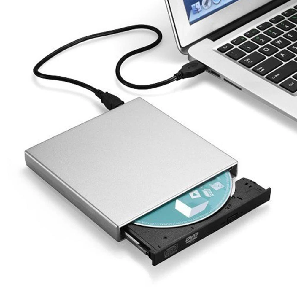 USB 2.0 Slim Külső Optikai Meghajtó Cseréje DVD-ROM 24 Sebesség Optikai Meghajtó Író-Olvasó Asztali PC