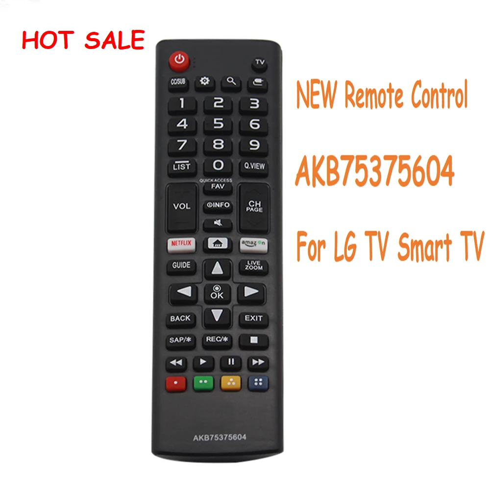 ÚJ AKB75375604 Távirányító LG Smart TV, LCD, LED, 3D HDTV 32LK540BPUA 32LK610BPUA 43LK5400PUA 43LK5700BUA Illik Fernbedienung
