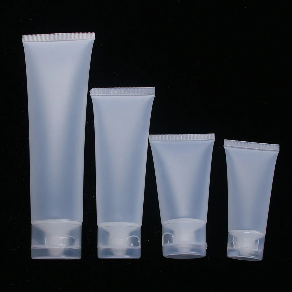 Üres Műanyag Hordozható Csövek Szorítani Kozmetikai Krém, Testápoló Utazási Üveg
